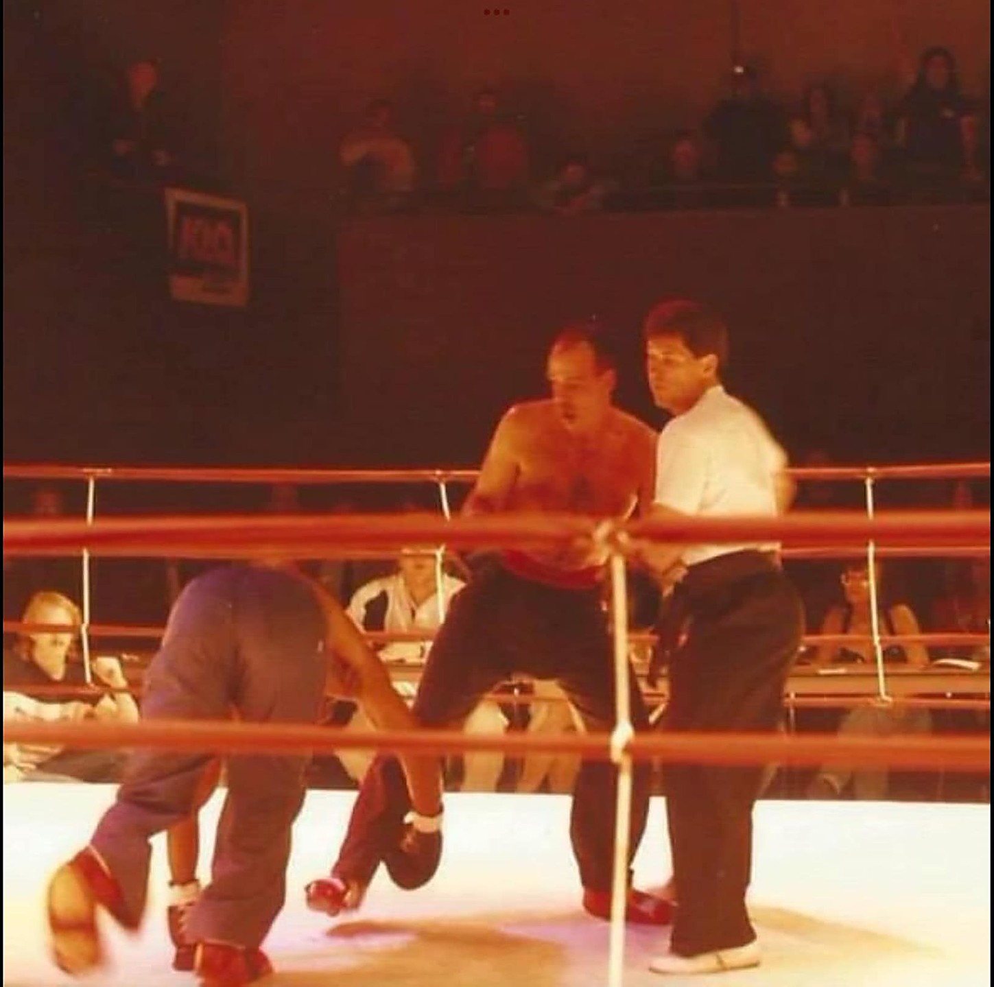Master Terry "Super T" Gay in the ring during his 1986 world championship era